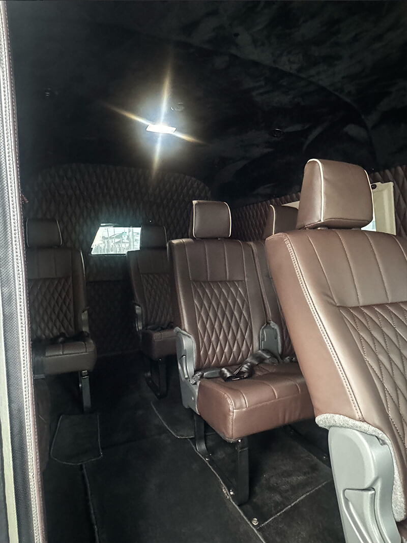 Toyota Hiace Bus Armored Edition