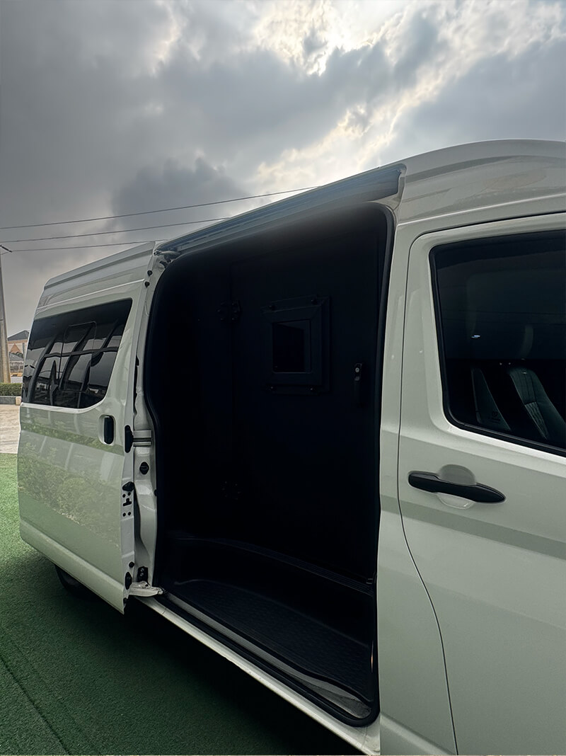 Toyota Hiace Bus Armored Edition